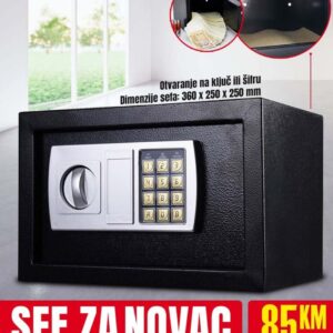 Sef Za Novac, Oružje, Nakit 360x250x250