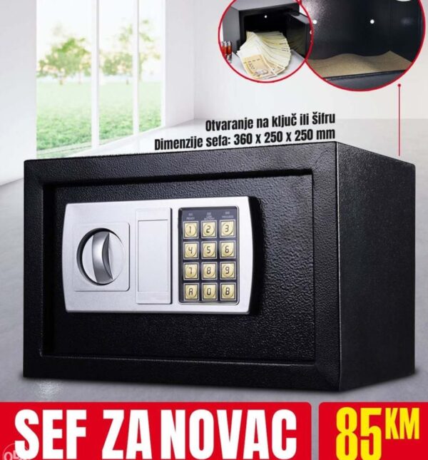 Sef Za Novac, Oružje, Nakit 360x250x250