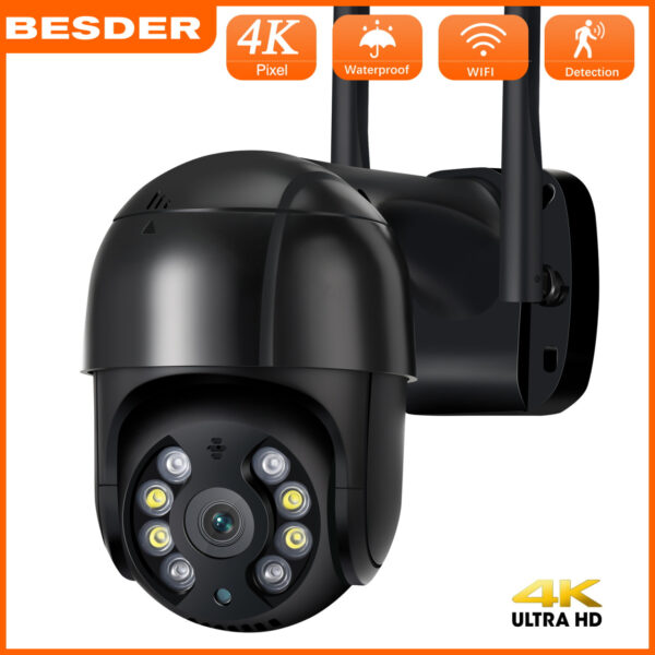WiFi iP PTZ Kamera Za Video nadzor (Crna)