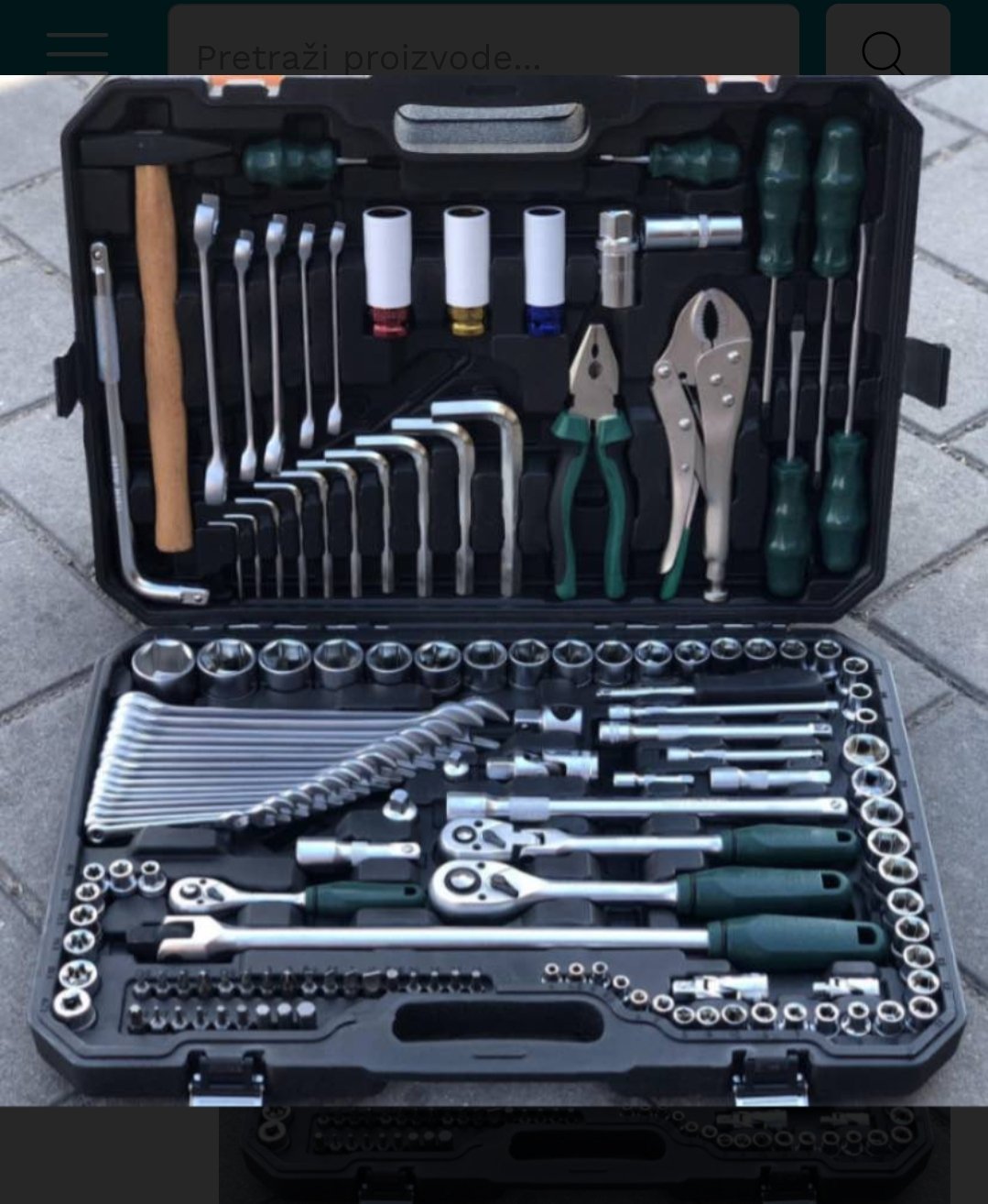 SET GEDORA I KLJUČEVA 142 PCS