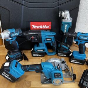 Aku set MAKITA 5 u 1 5 Baterija 5 Mašina
