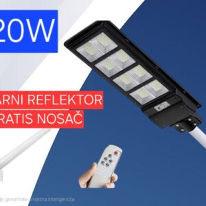 Solarni Reflektor 120W Gratis Nosač