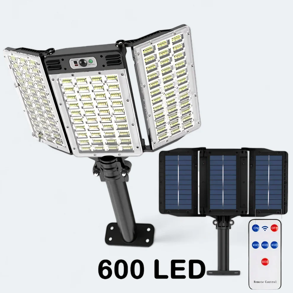 Solarni LED reflektor sa solarnim panelima